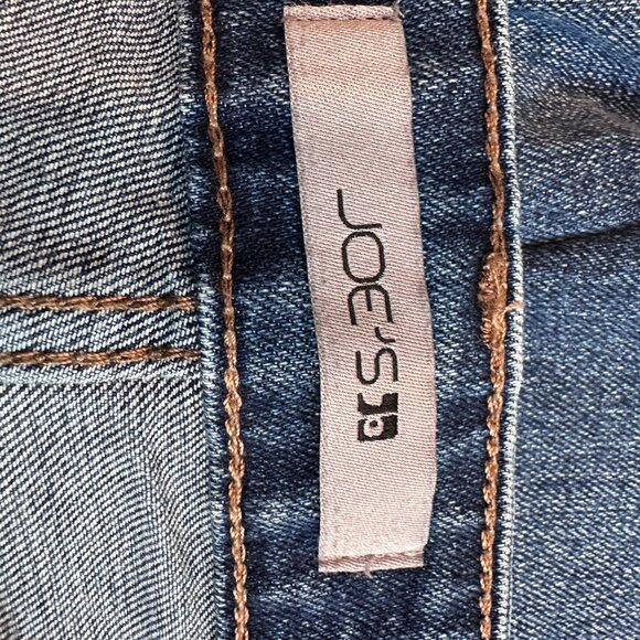 Joe's Jeans Niki Boyfriend Straight Leg Cuffable in Taffyta Size 30 Medium Wash - Picture 3 of 13